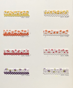 Biaisband Fruit & Ruches 12mm (25 m), kleur 46/02
